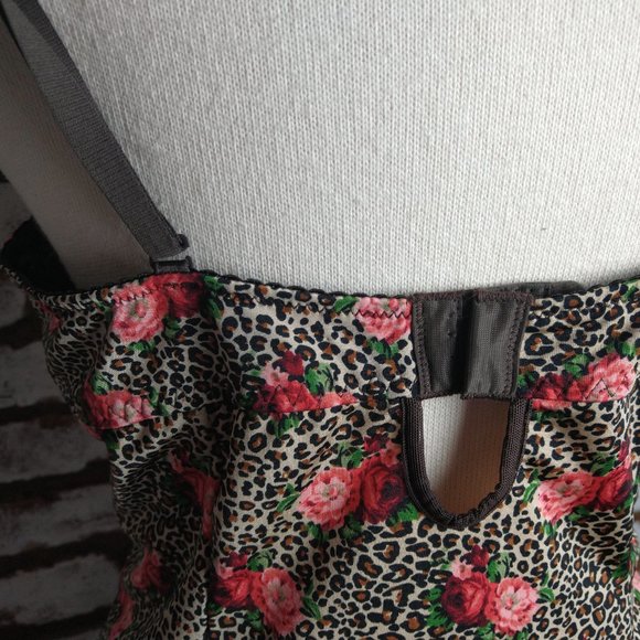 Nighty Chemise Cami Corset Top L SEXY Brown L - Picture 5 of 7